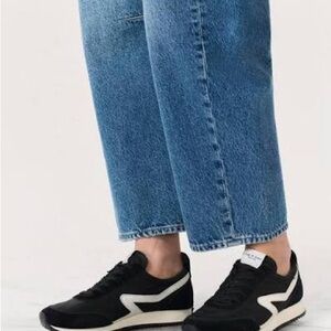 Rag & Bone Black and White Retro Runner. 8.5